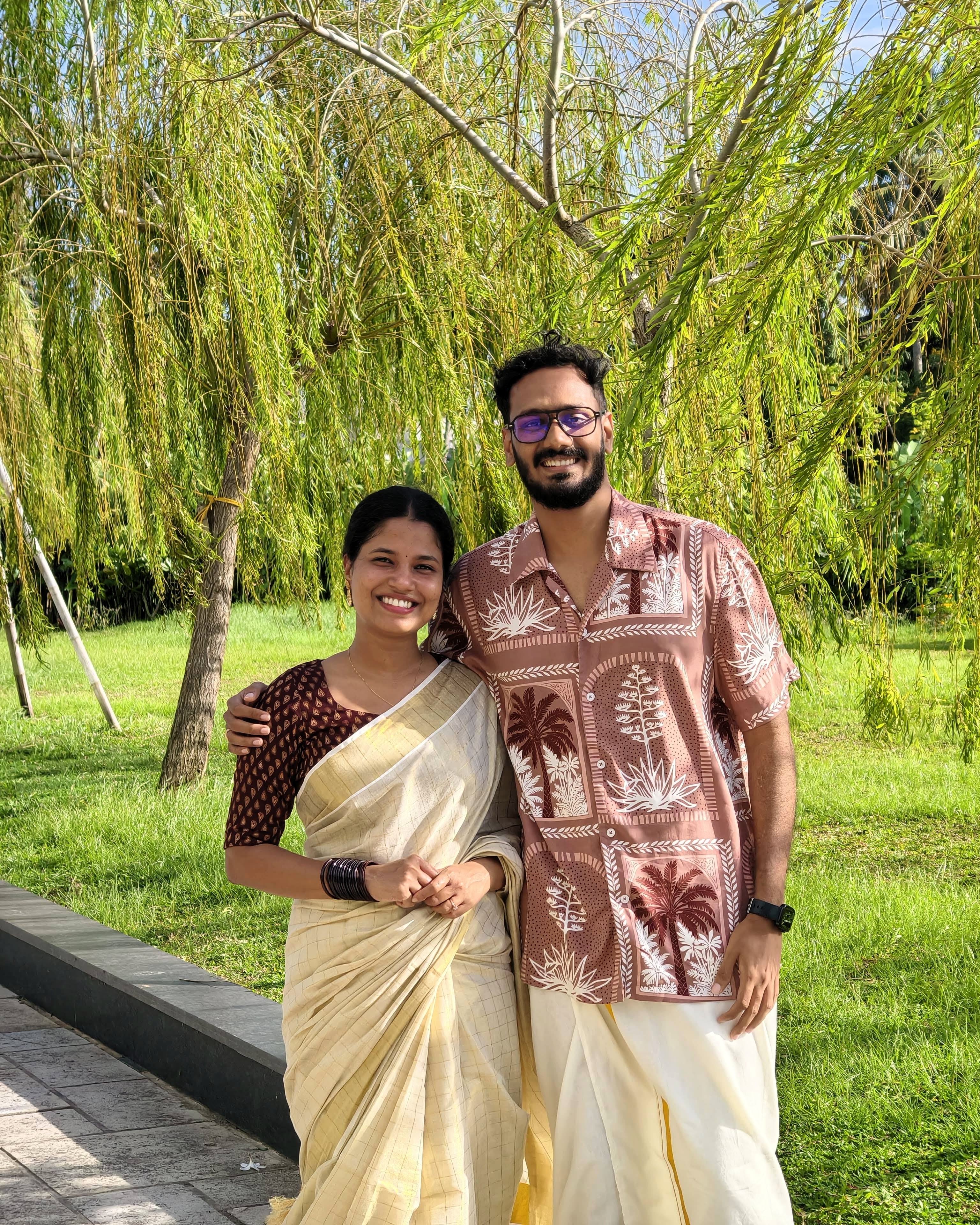 Jishnu and Sruthi